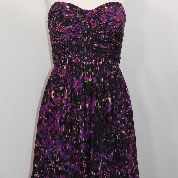 Purple Silk Halter Dress - Picture 13 of 14